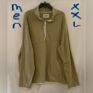 Goodfellow & Co Men's Olive Zip-Up Sweater